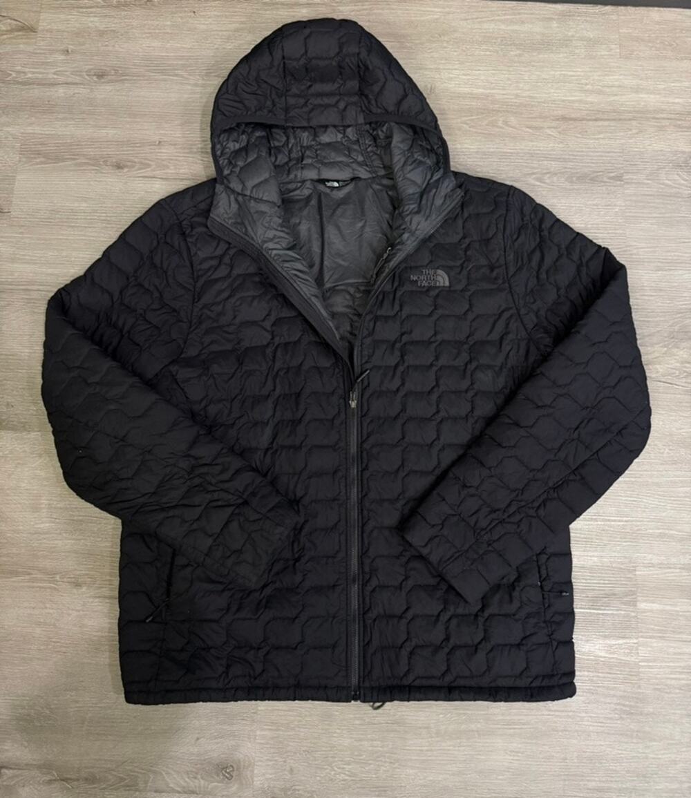 The North Face Black ThermoPuffer — XL
